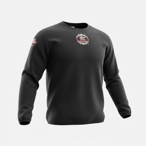 NWOT Black Long Sleeve Sweatshirt MMA Cage Fighter Authentic Size XL (KB2)